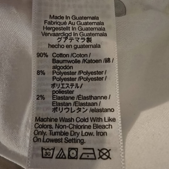 J. Crew Women's Demi Boot Crop Denim Jeans 27P White Raw Edge Bottom Petite - Picture 14 of 15